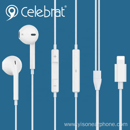 Celebrat Earphones Lighting Headphones